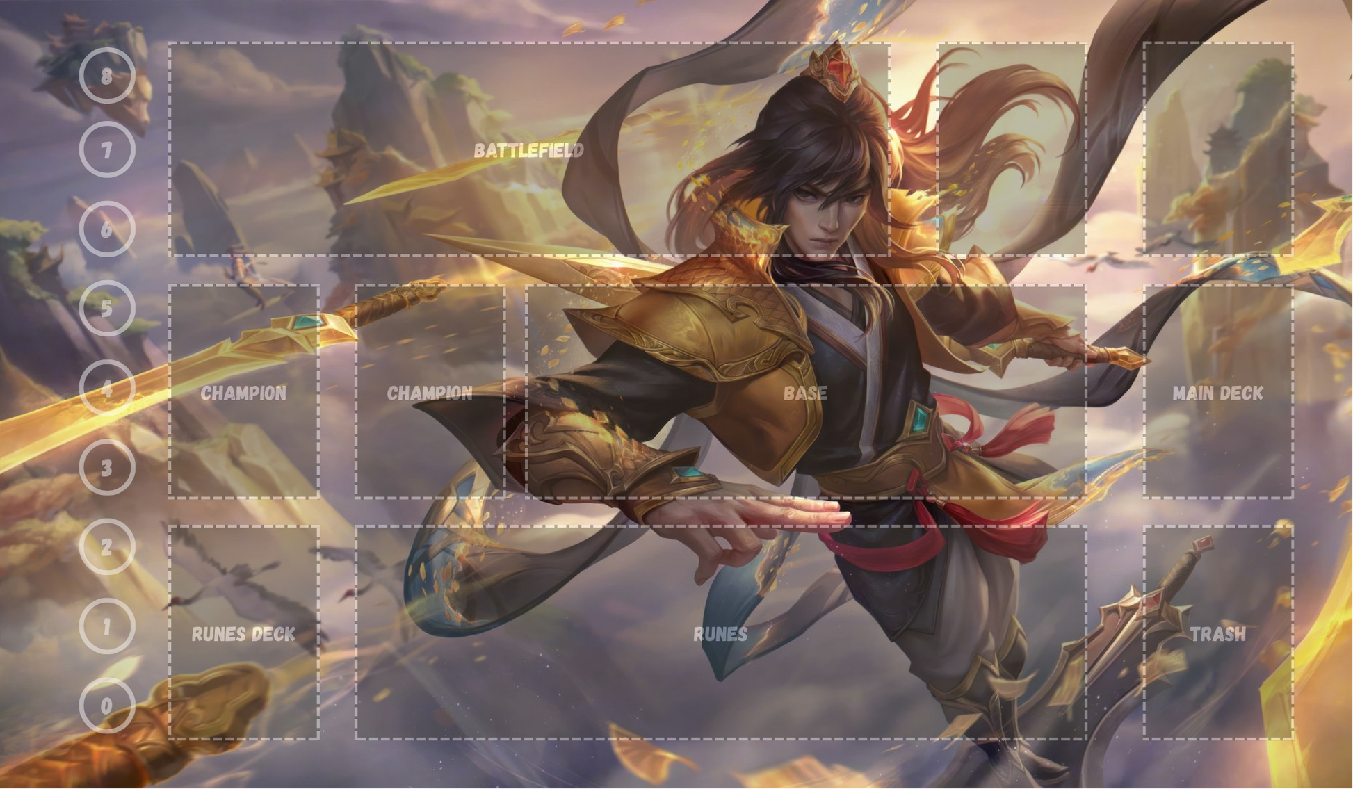 Talon V14 - RiftBound Trading Card Game Playmat