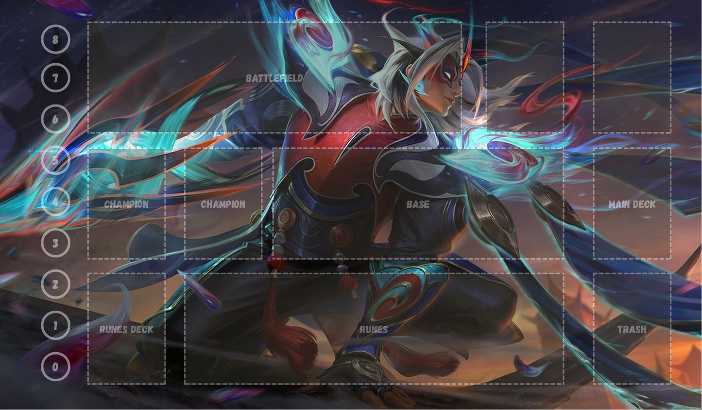 Talon V16 - RiftBound Trading Card Game Playmat