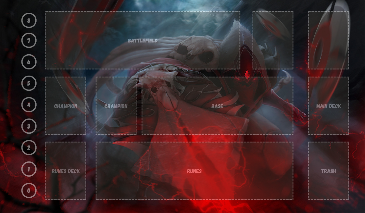 Talon V19 - RiftBound Trading Card Game Playmat