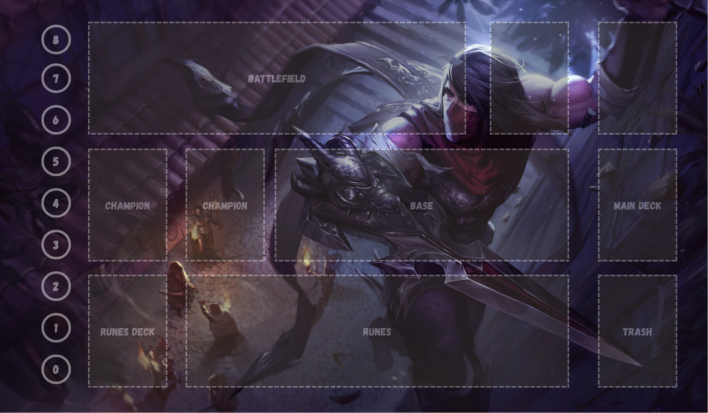 Talon V1 - RiftBound Trading Card Game Playmat