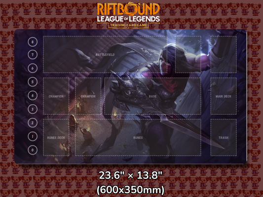 Talon V1 - RiftBound Trading Card Game Playmat Mockup
