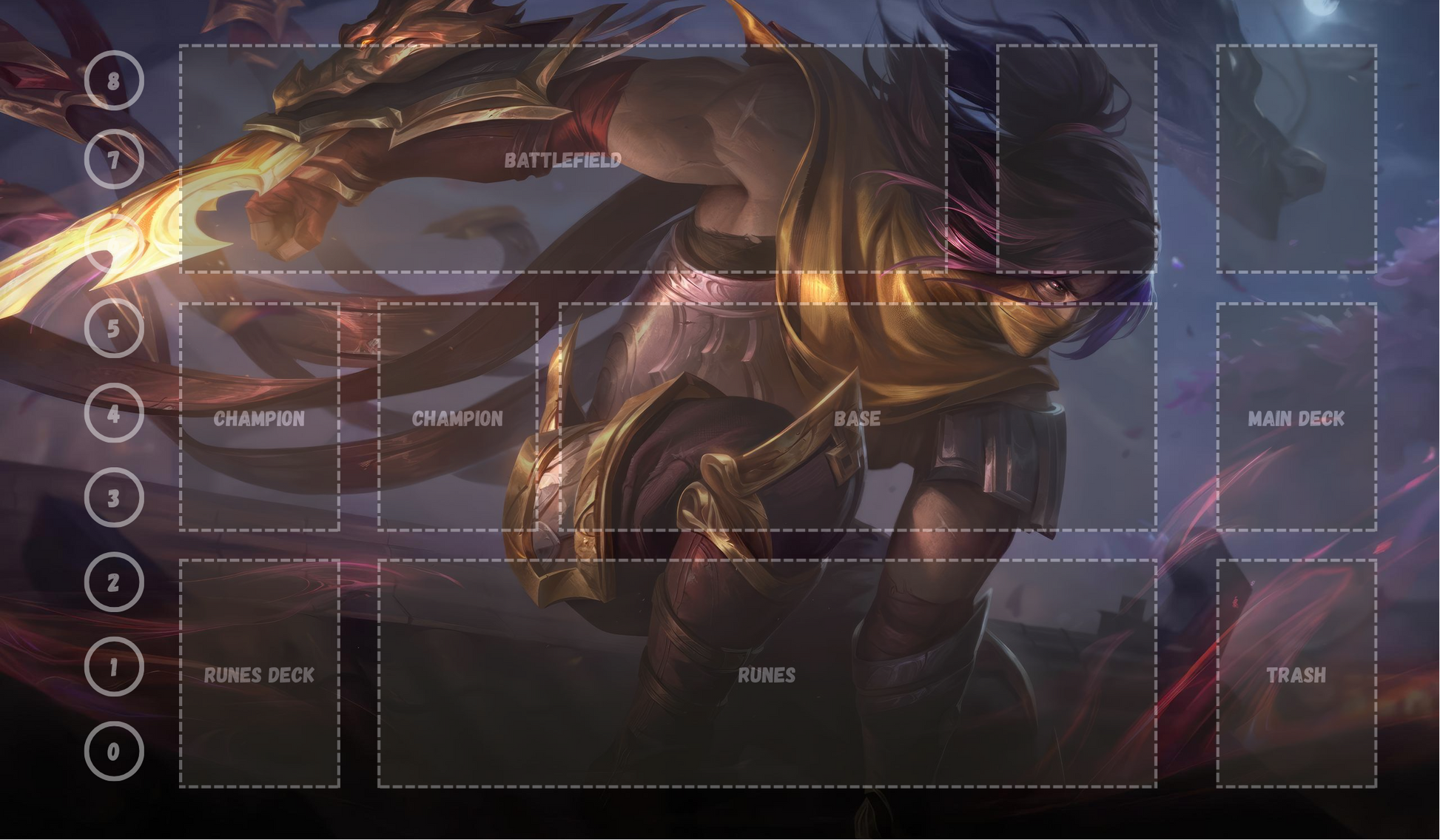 Talon V20 - RiftBound Trading Card Game Playmat