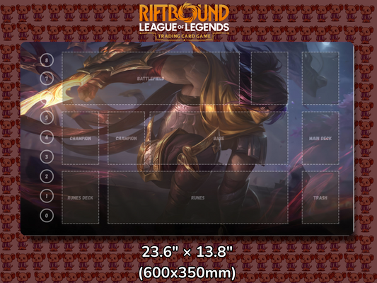 Talon V20 - RiftBound Trading Card Game Playmat Mockup