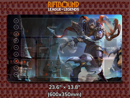 Talon V21 - RiftBound Trading Card Game Playmat Mockup