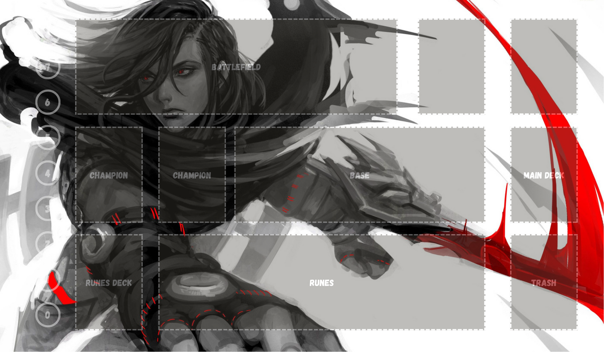 Talon V4 - RiftBound Trading Card Game Playmat