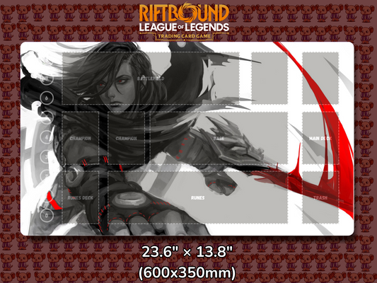 Talon V4 - RiftBound Trading Card Game Playmat Mockup
