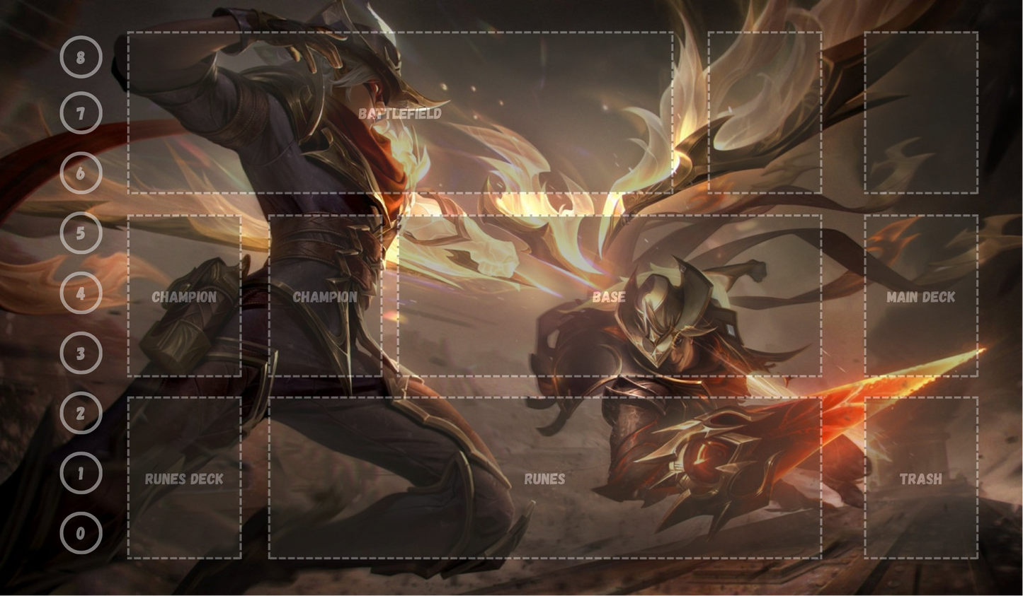 Talon V5 - RiftBound Trading Card Game Playmat