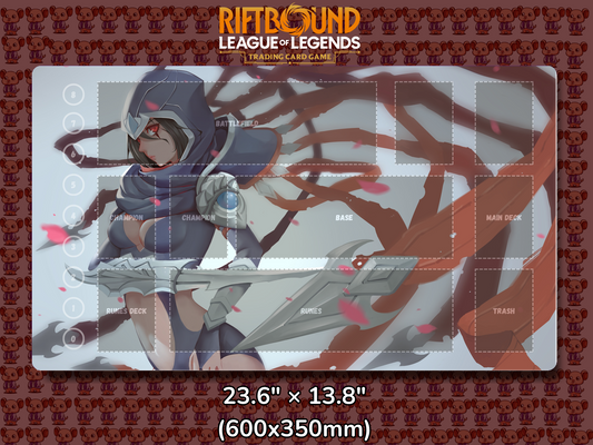 Talon V6 - RiftBound Trading Card Game Playmat Mockup