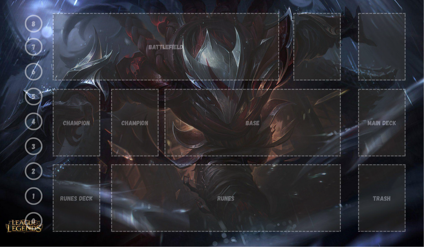 Talon V8 - RiftBound Trading Card Game Playmat