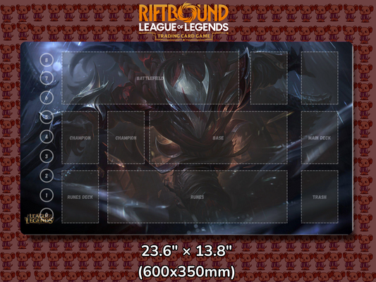 Talon V8 - RiftBound Trading Card Game Playmat Mockup