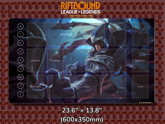 Talon V9 - RiftBound Trading Card Game Playmat Mockup