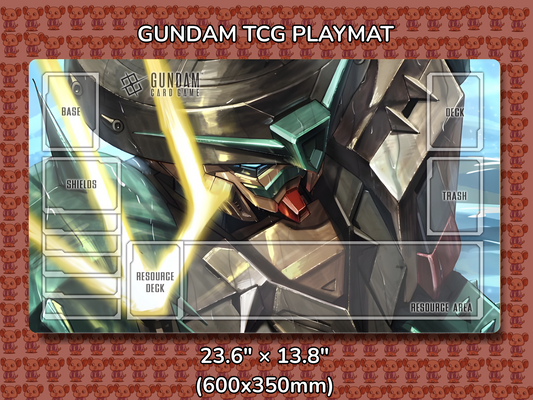 Tequila Gundam TCG Playmat Mockup