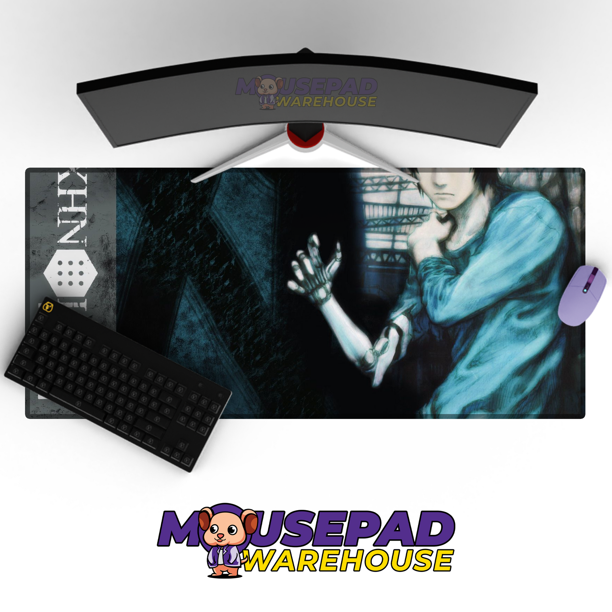 Texhnolyze V13 Mousepad Mockup