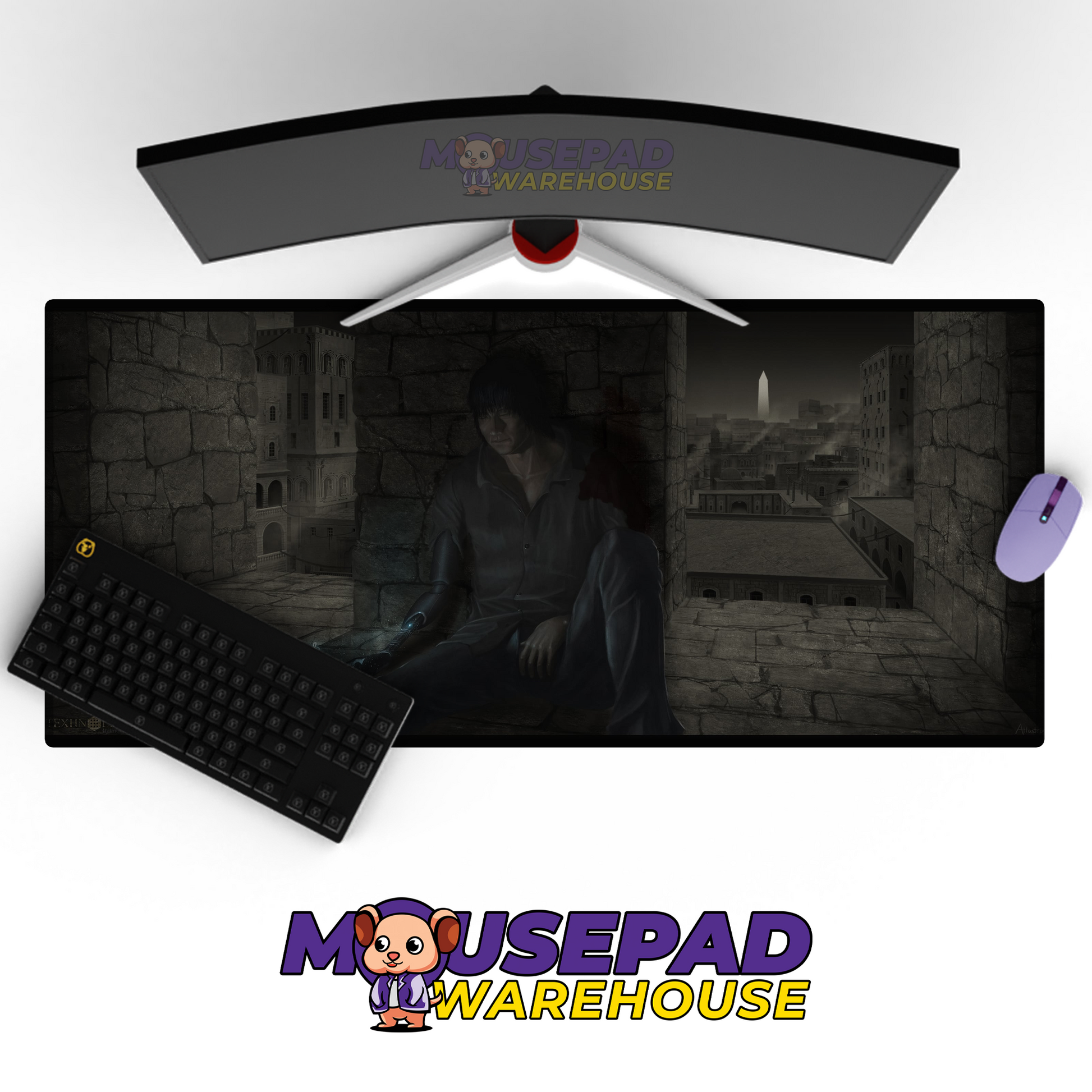 Texhnolyze V1 Mousepad Mockup