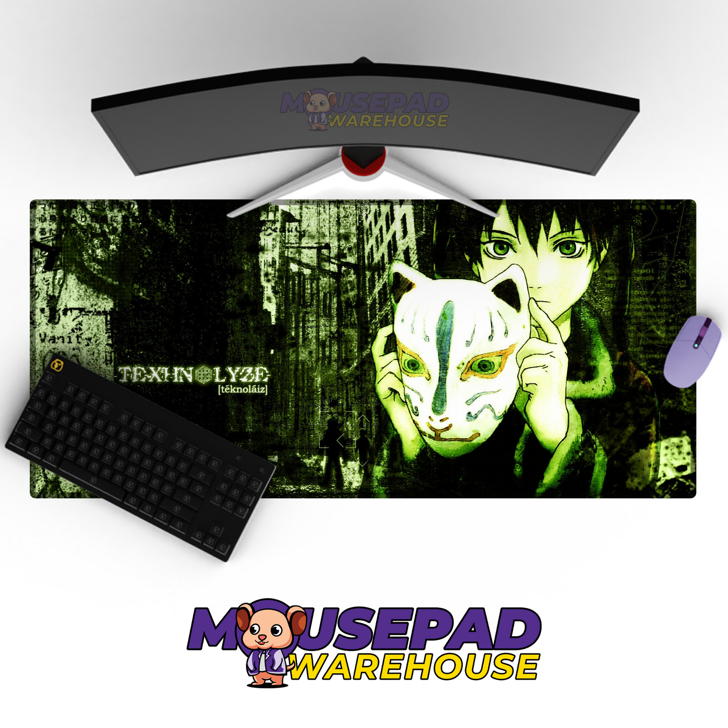 Texhnolyze V9 Mousepad Mockup
