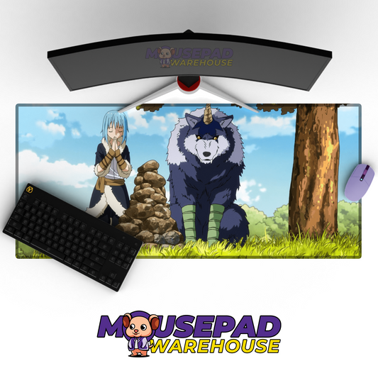 That Time I Got Reincarnated as a Slime V1 Mousepad Mockup