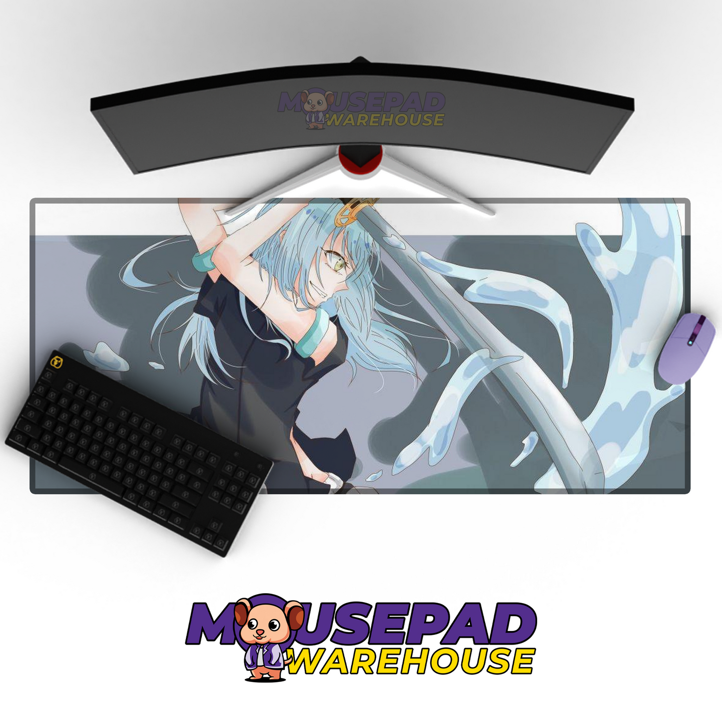 That Time I Got Reincarnated as a Slime V22 Mousepad Mockup