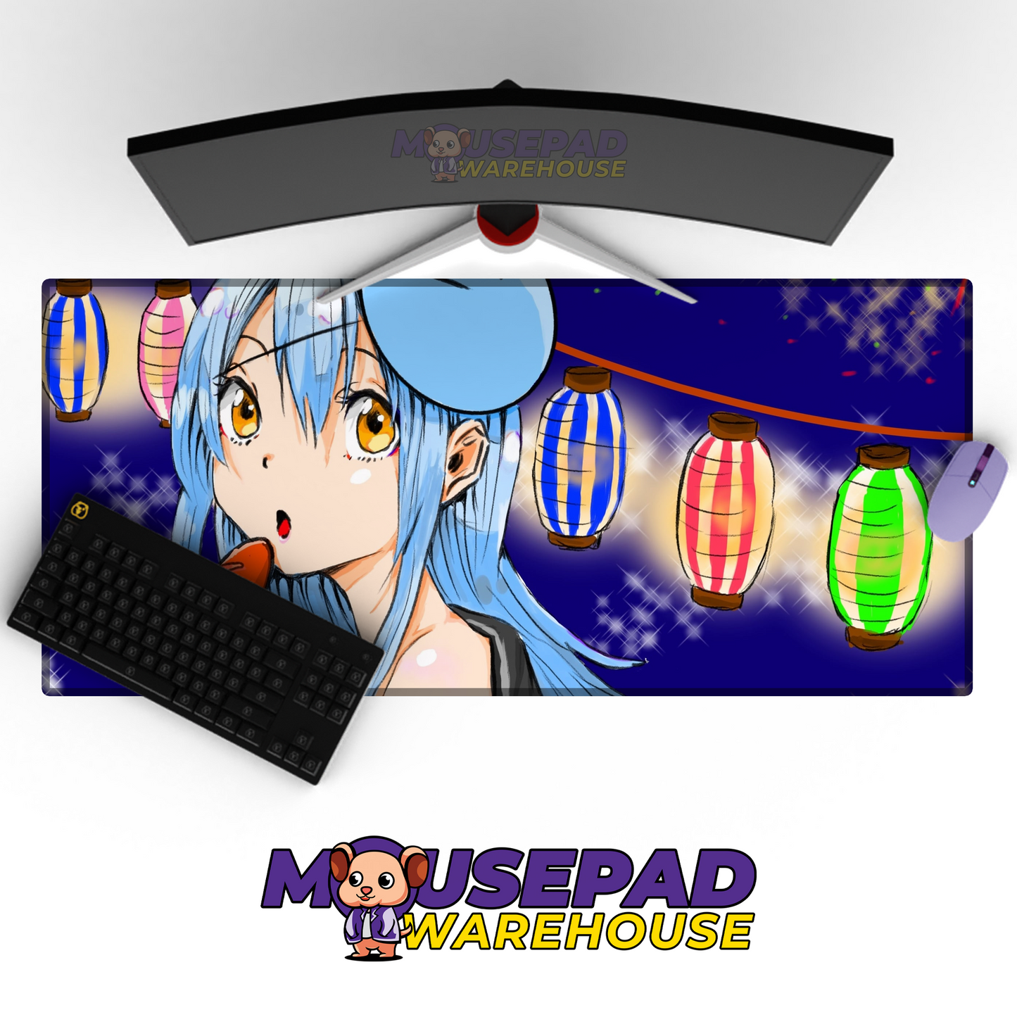 That Time I Got Reincarnated as a Slime V23 Mousepad Mockup
