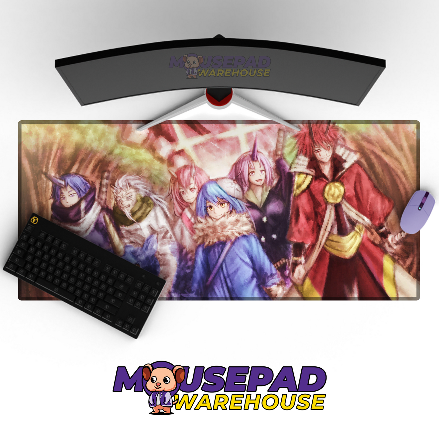 That Time I Got Reincarnated as a Slime V28 Mousepad Mockup