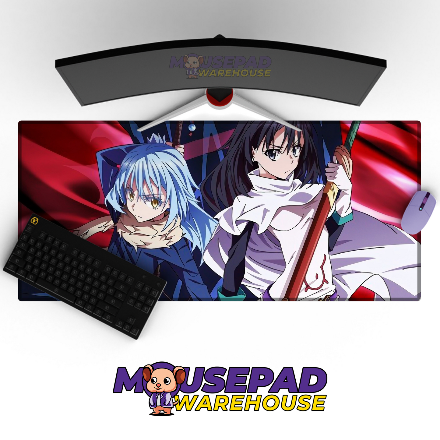 That Time I Got Reincarnated as a Slime V4 Mousepad Mockup