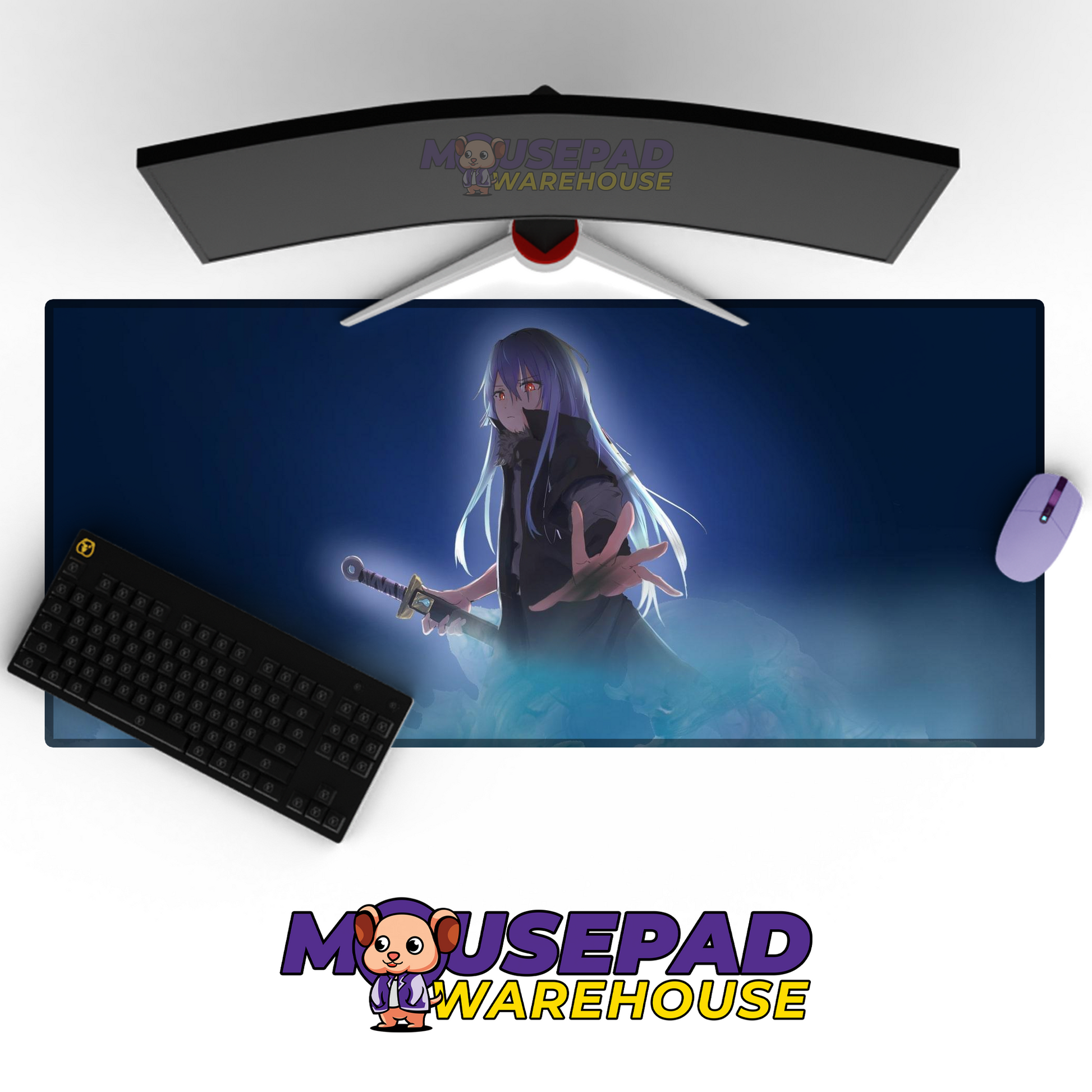 That Time I Got Reincarnated as a Slime V9 Mousepad Mockup