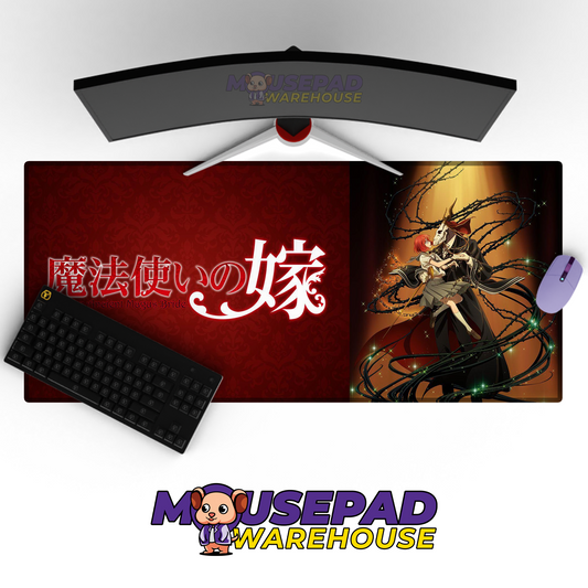 The Ancient Magus Bride V40 Mousepad Mockup