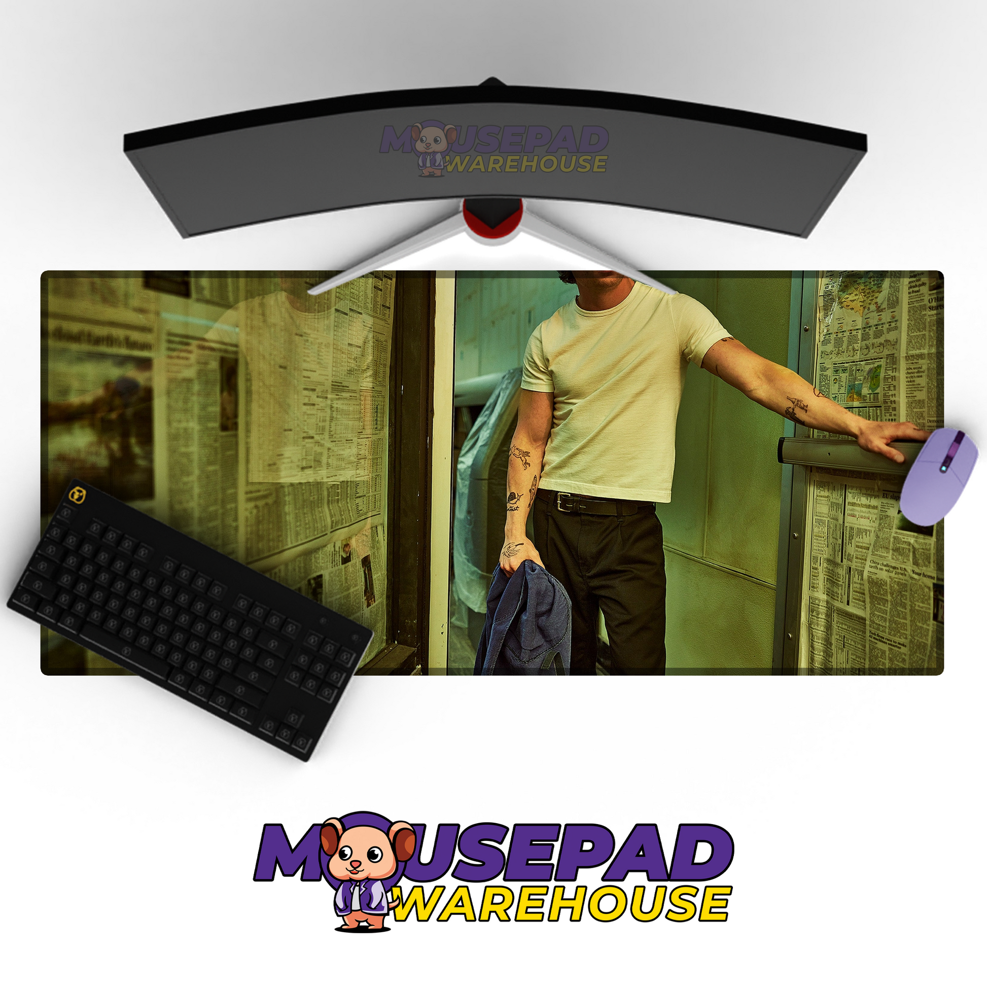 The Bear V12 Mousepad Mockup
