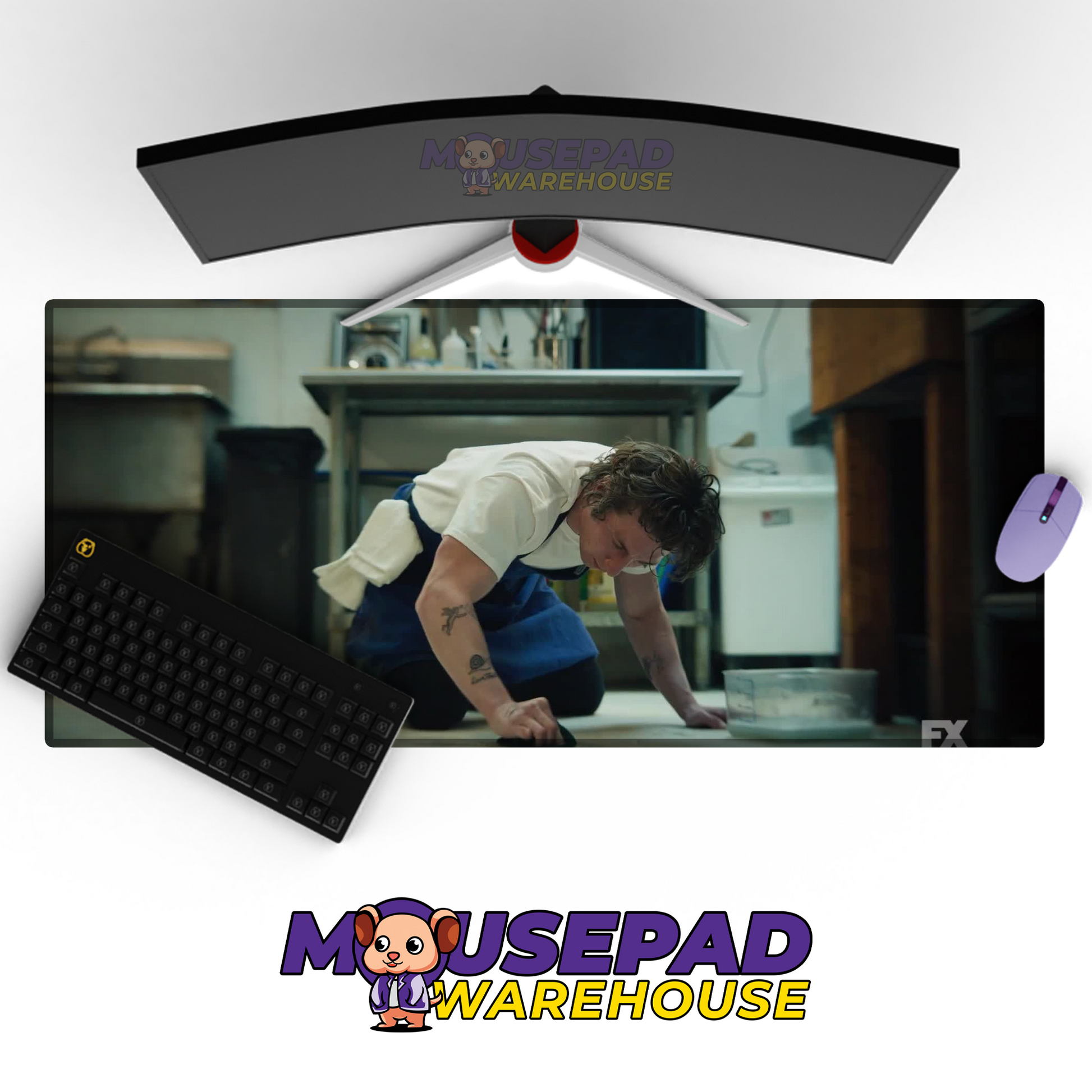 The Bear V2 Mousepad Mockup