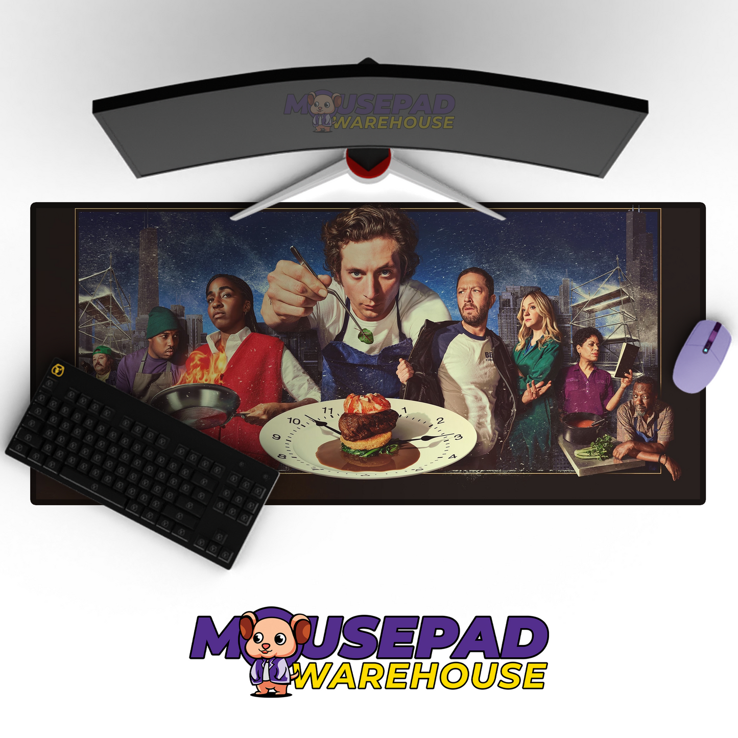 The Bear V6 Mousepad Mockup