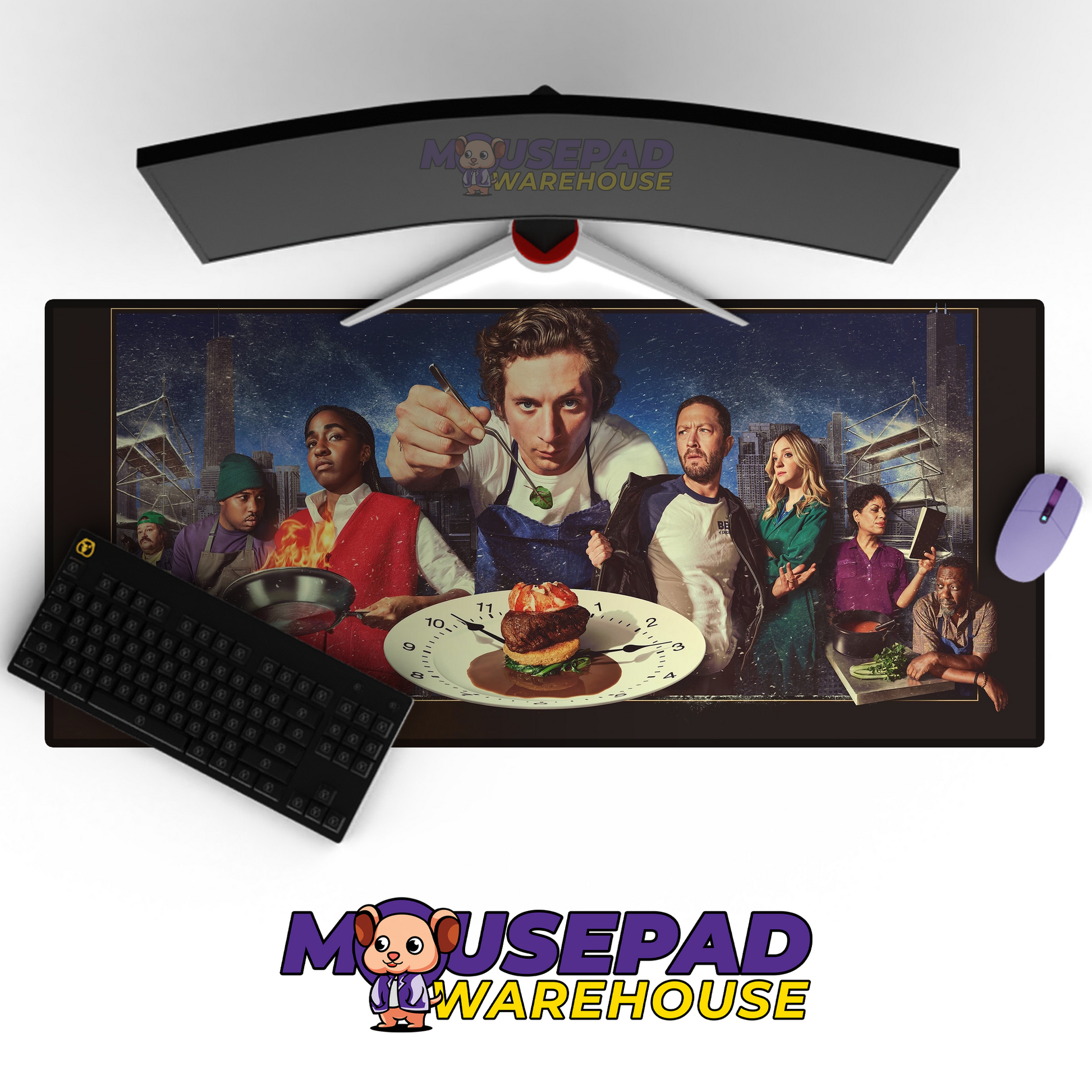 The Bear V6 Mousepad Mockup