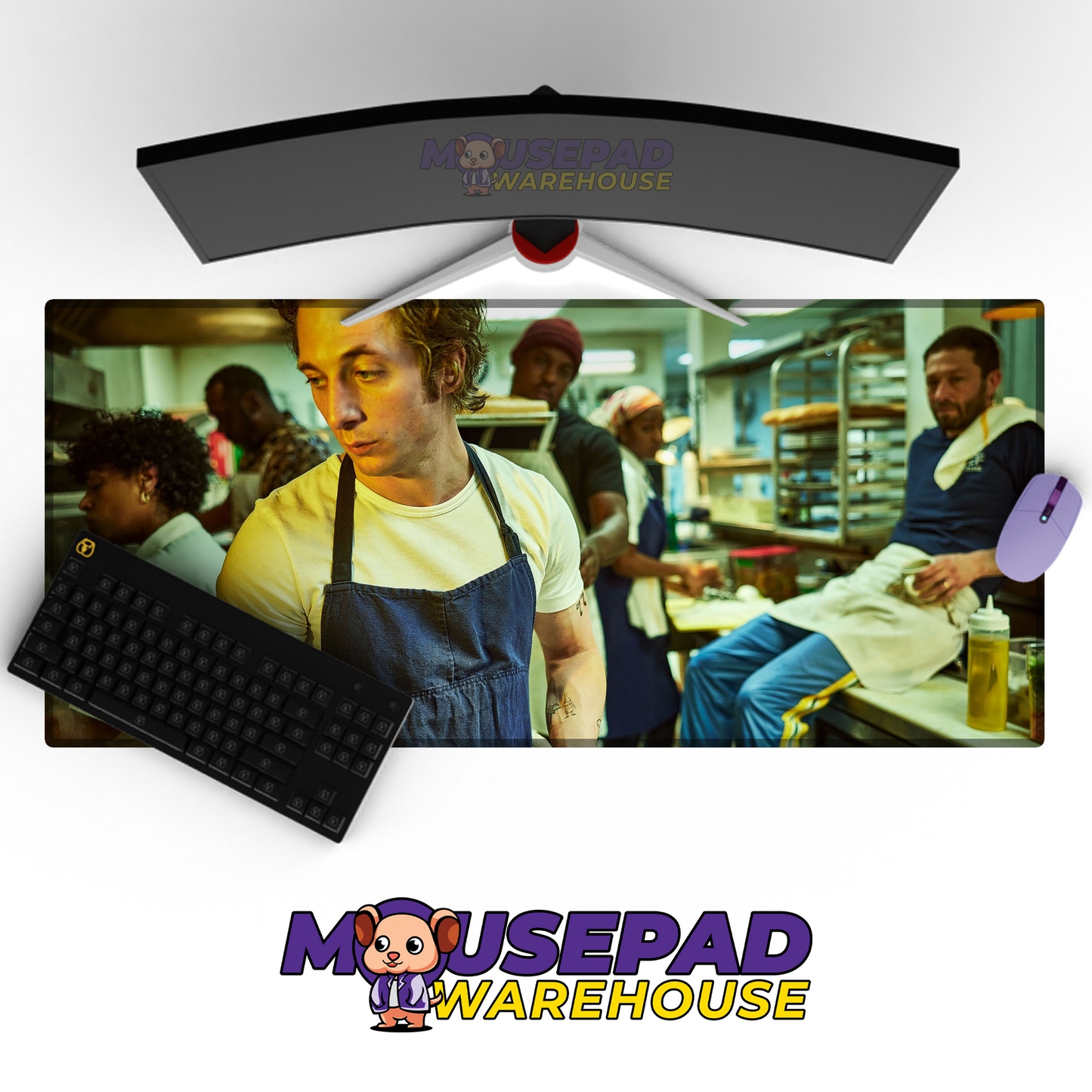 The Bear V9 Mousepad Mockup