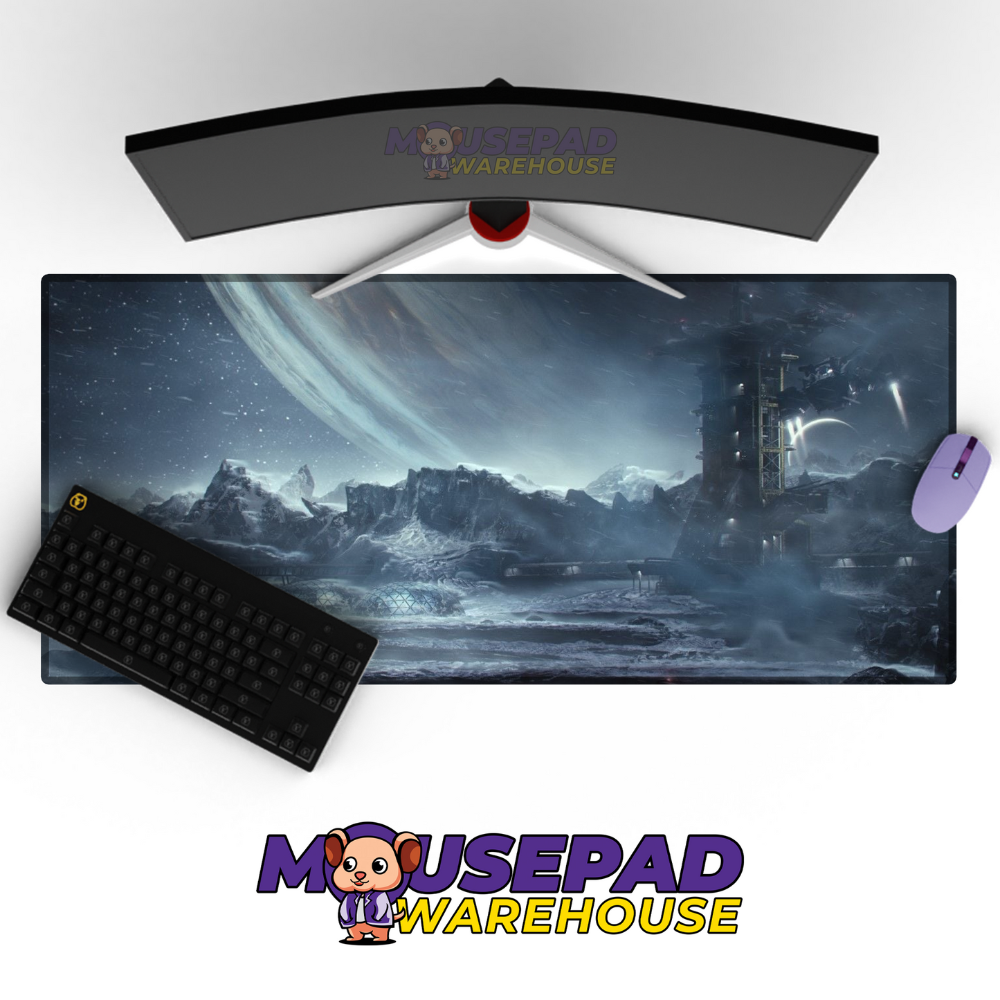 The Callisto Protocol V15 Mousepad Mockup
