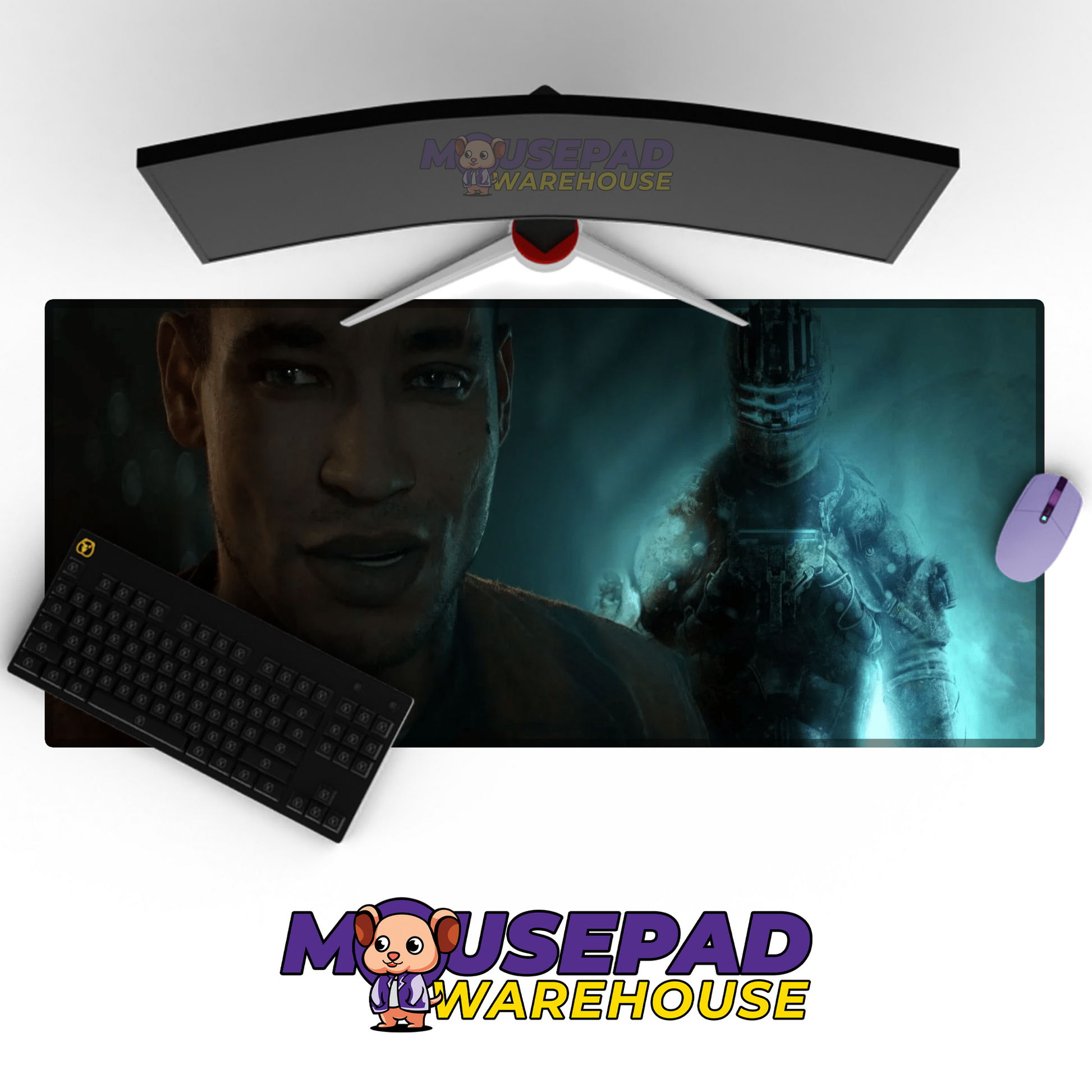 The Callisto Protocol V17 Mousepad Mockup