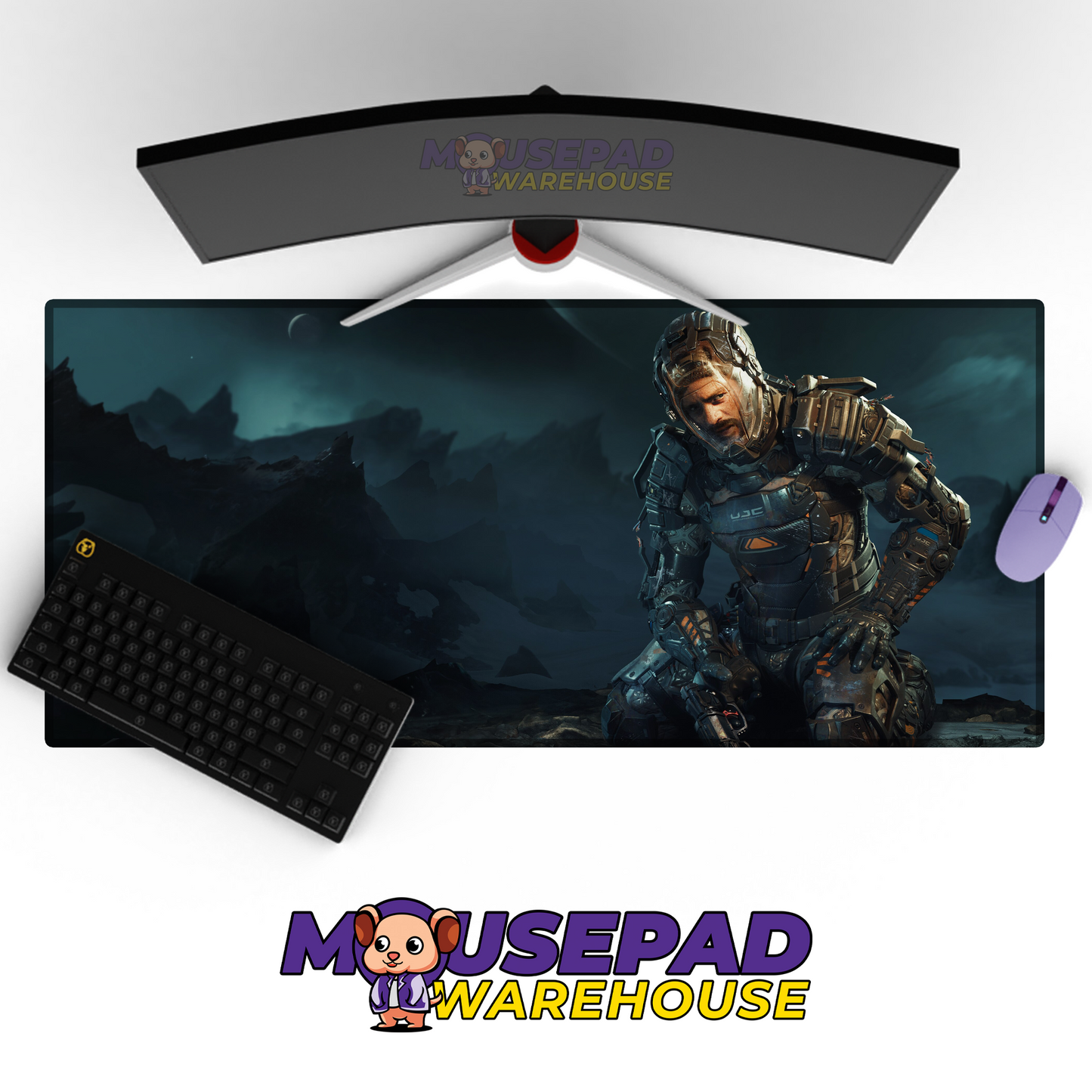 The Callisto Protocol V1 Mousepad Mockup
