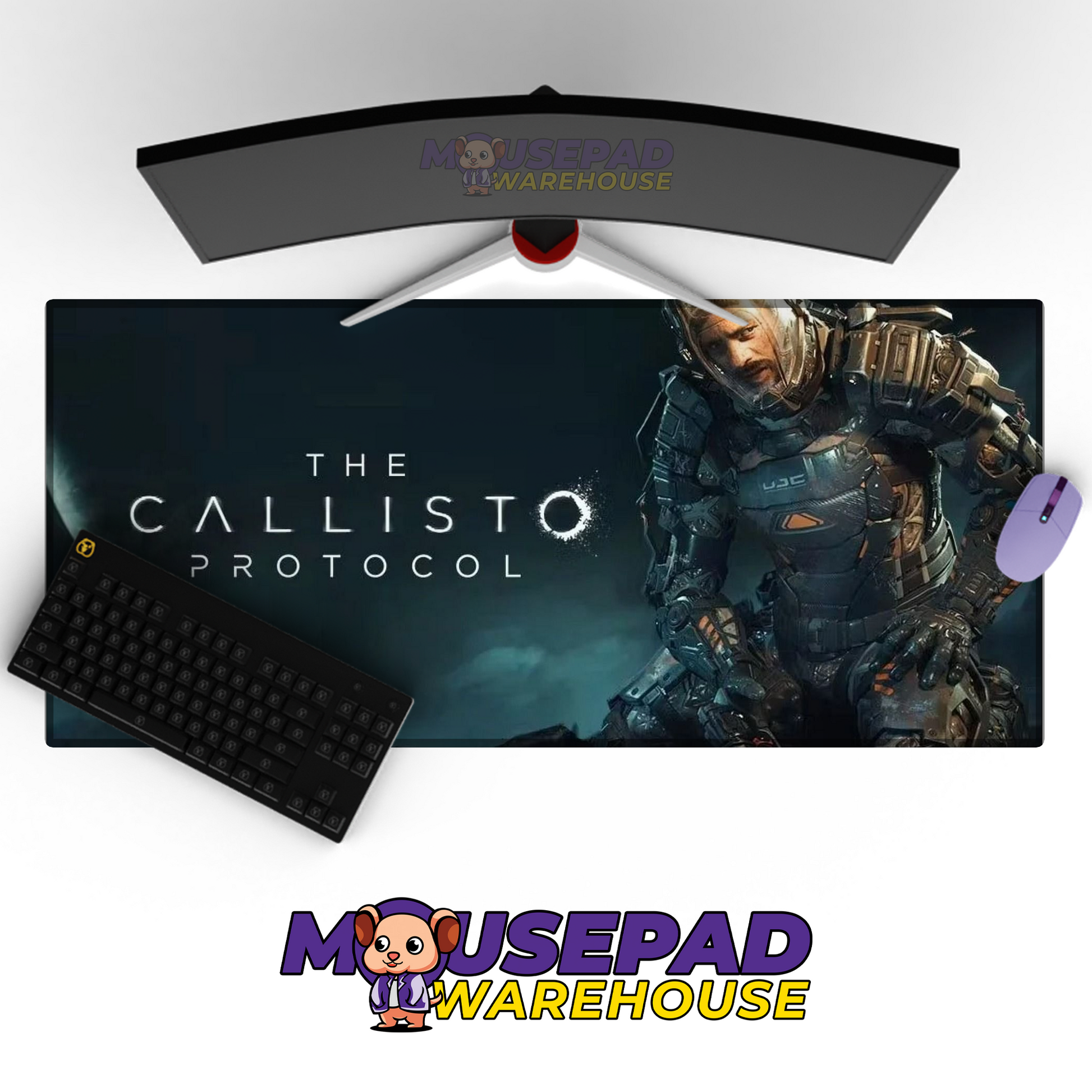 The Callisto Protocol V4 Mousepad Mockup