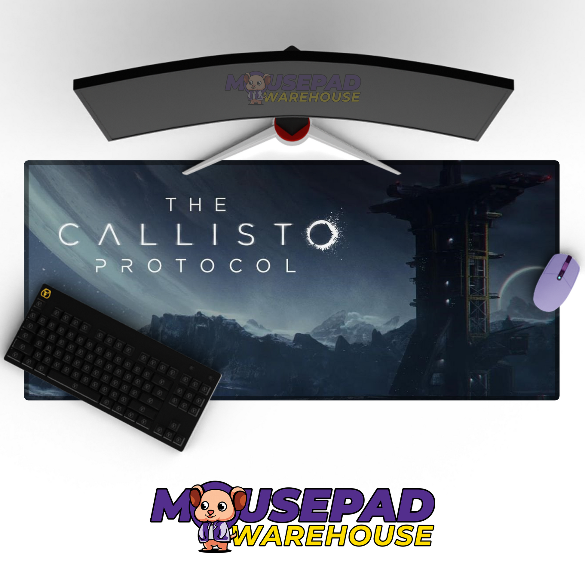 The Callisto Protocol V6 Mousepad Mockup