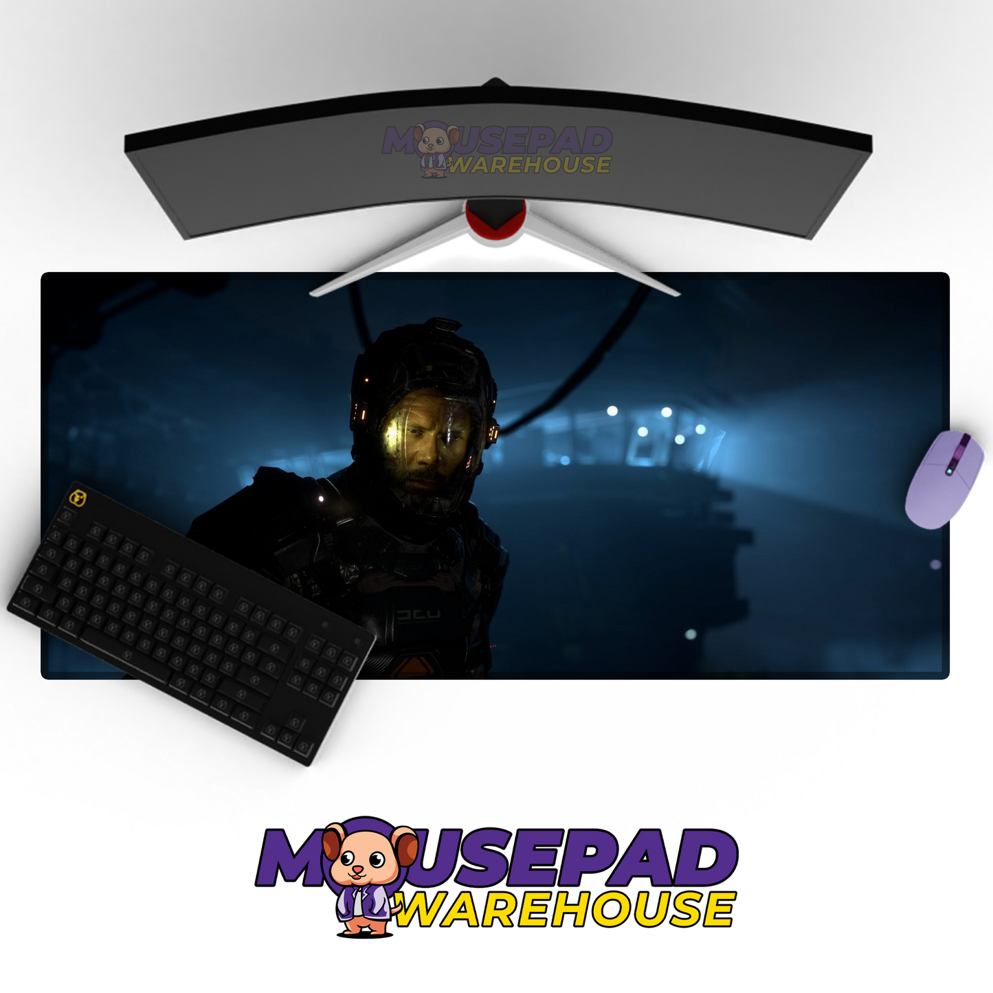 The Callisto Protocol V8 Mousepad Mockup