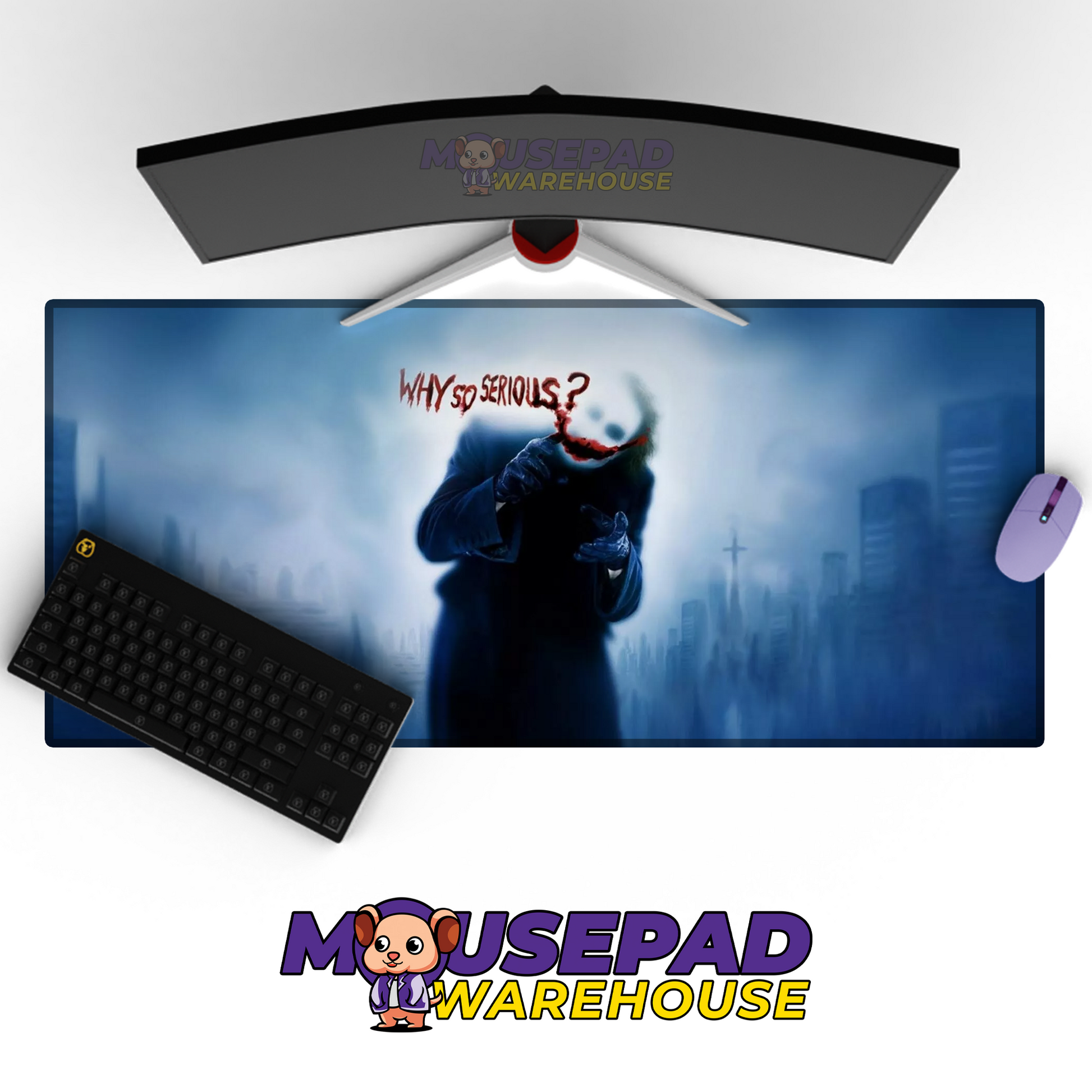 The Dark Knight V10 Mousepad Mockup