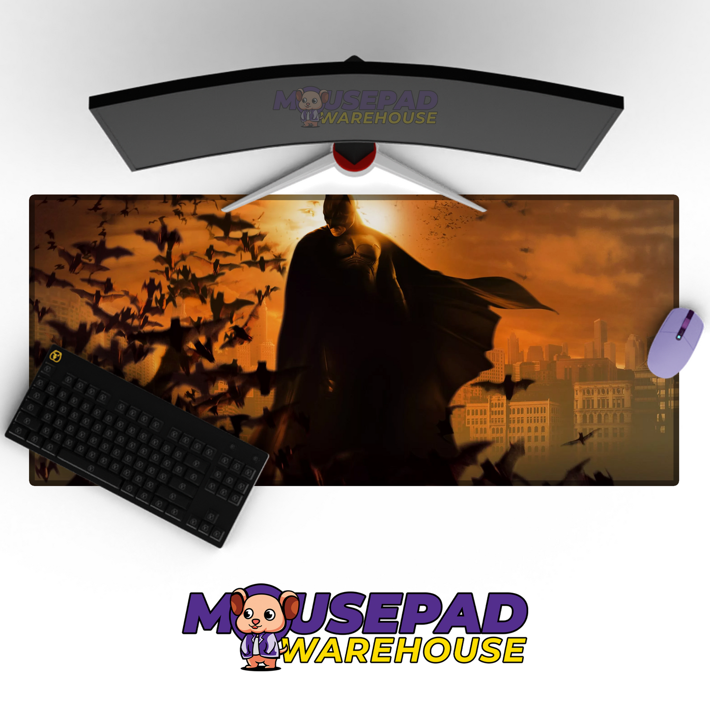 The Dark Knight V16 Mousepad Mockup