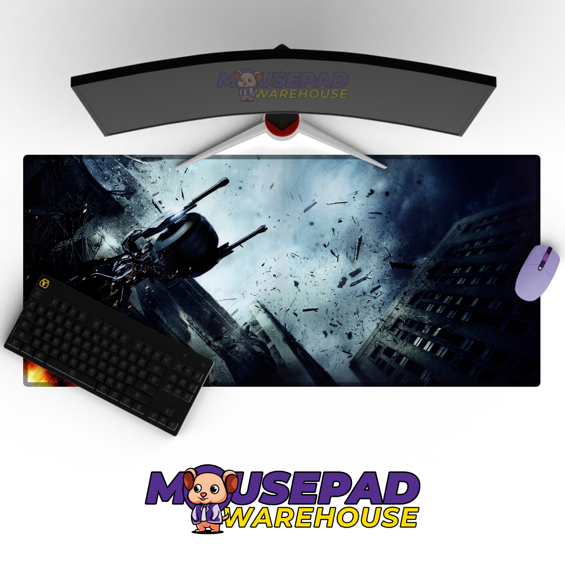 The Dark Knight V18 Mousepad Mockup
