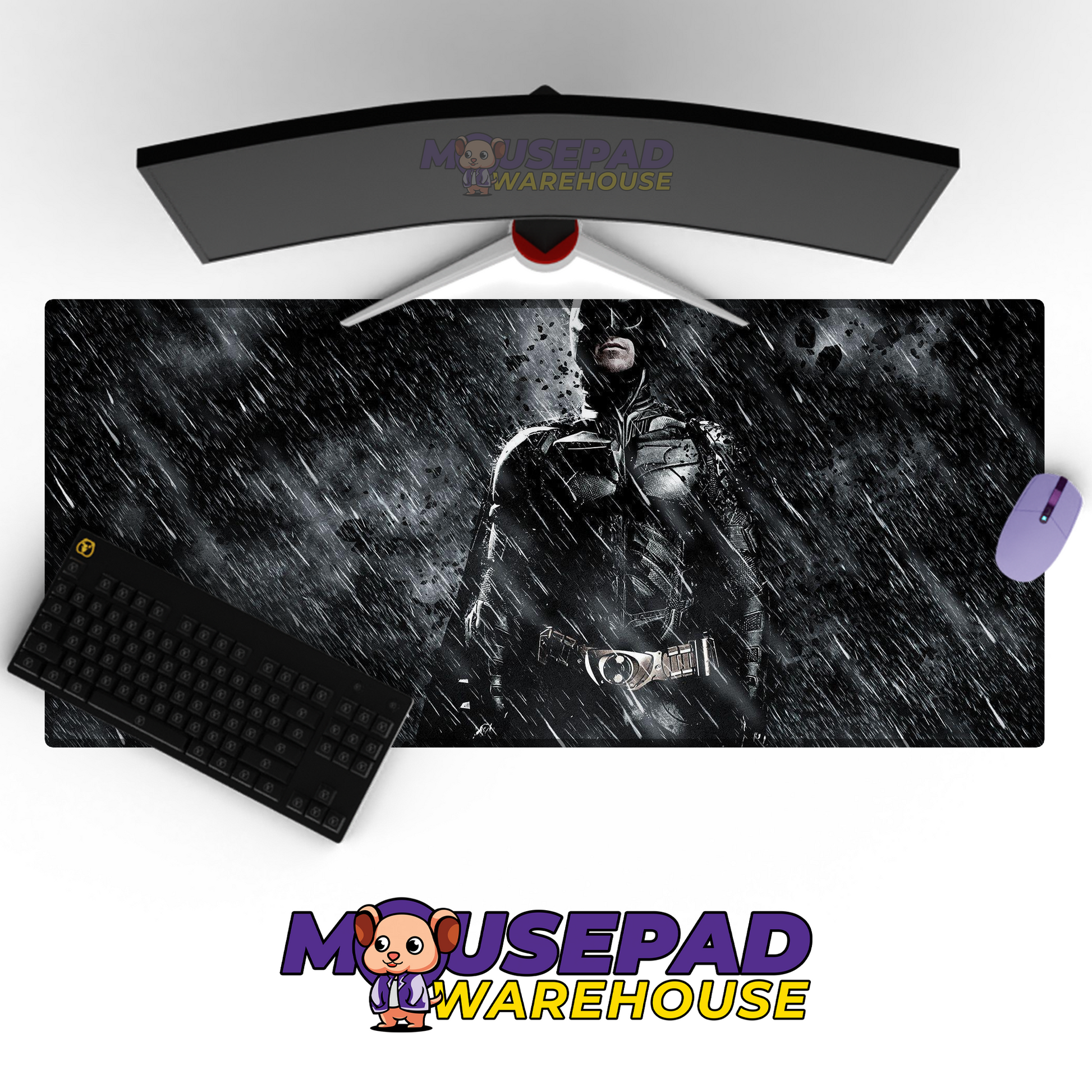The Dark Knight V1 Mousepad Mockup