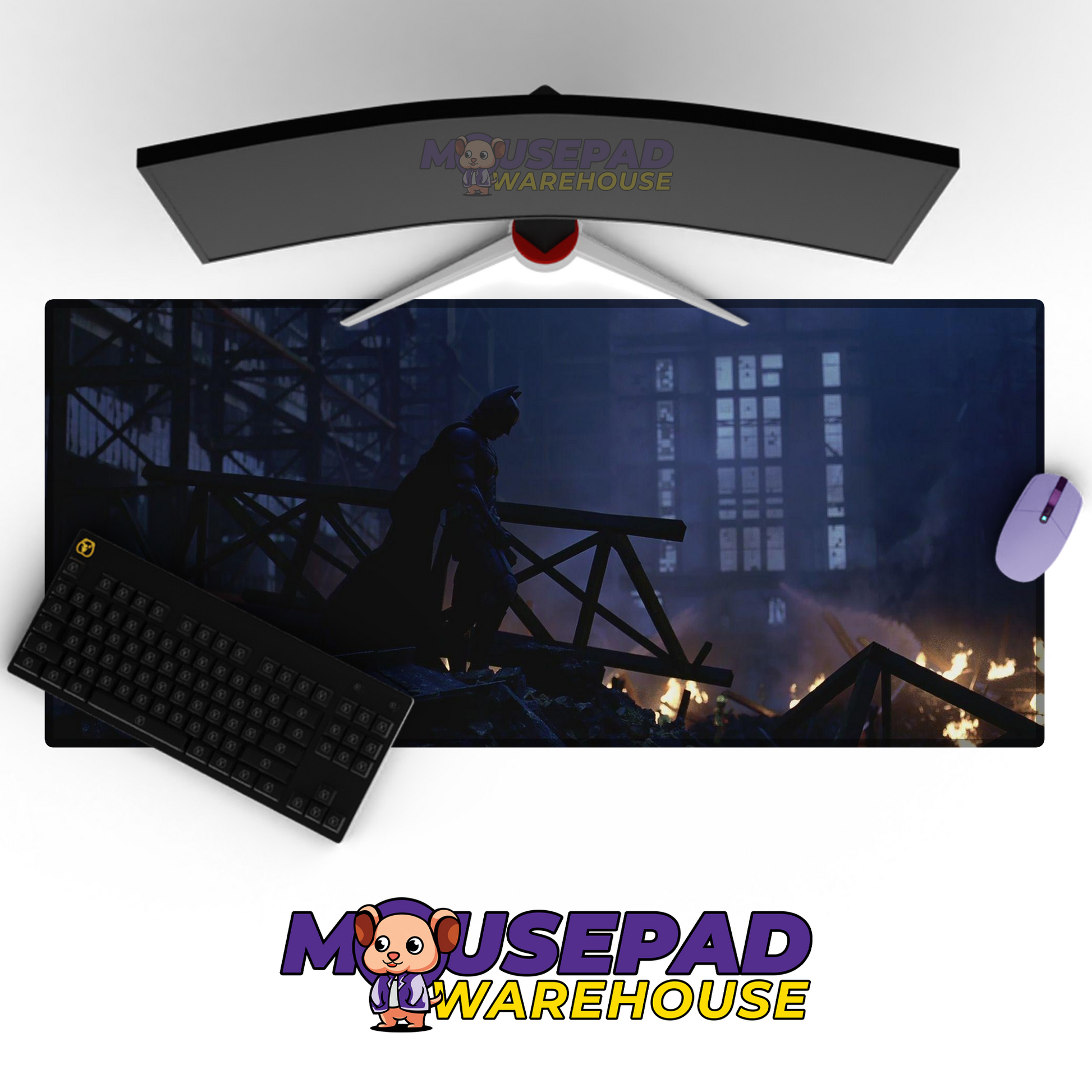 The Dark Knight V25 Mousepad Mockup