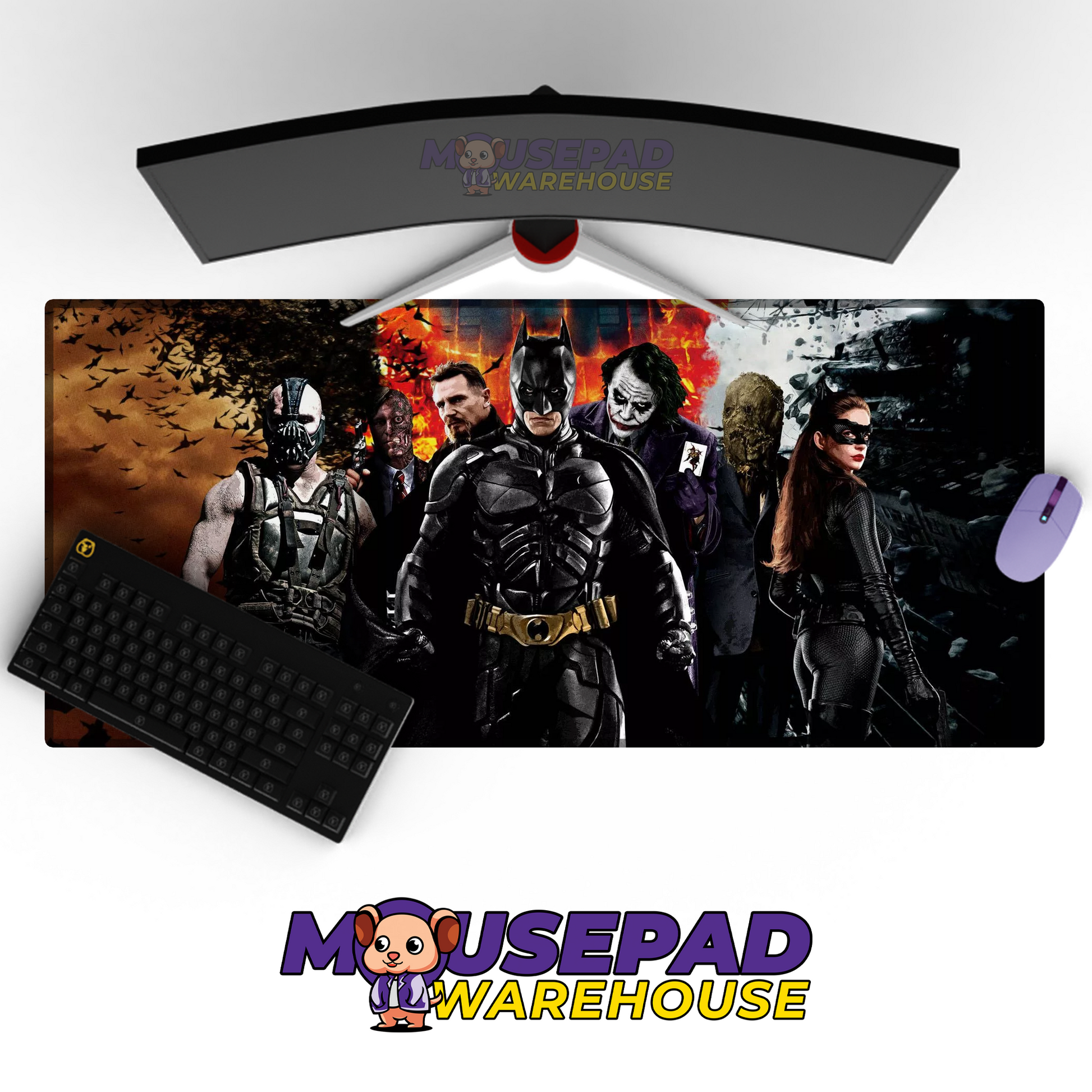 The Dark Knight V28 Mousepad Mockup
