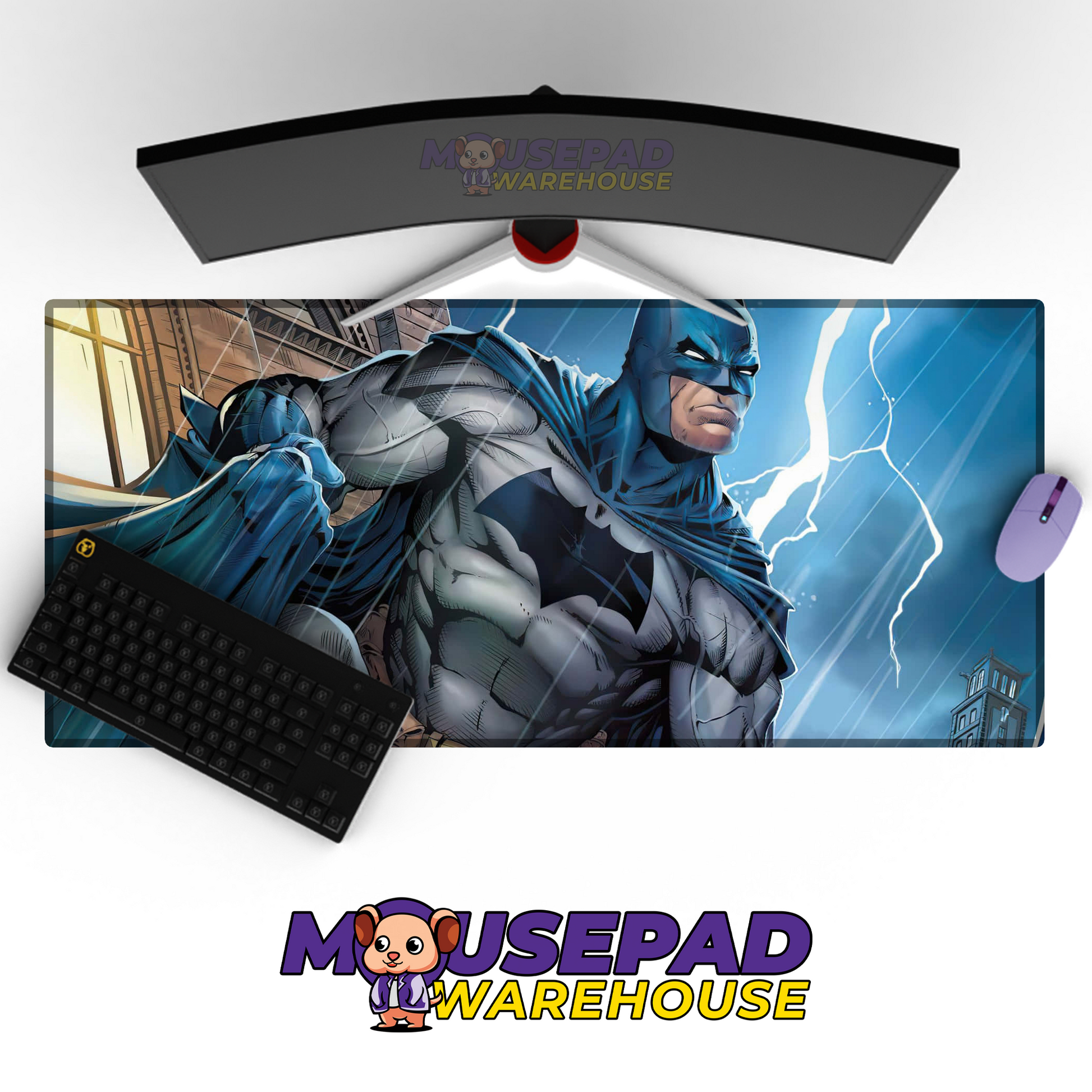 The Dark Knight V2 Mousepad Mockup