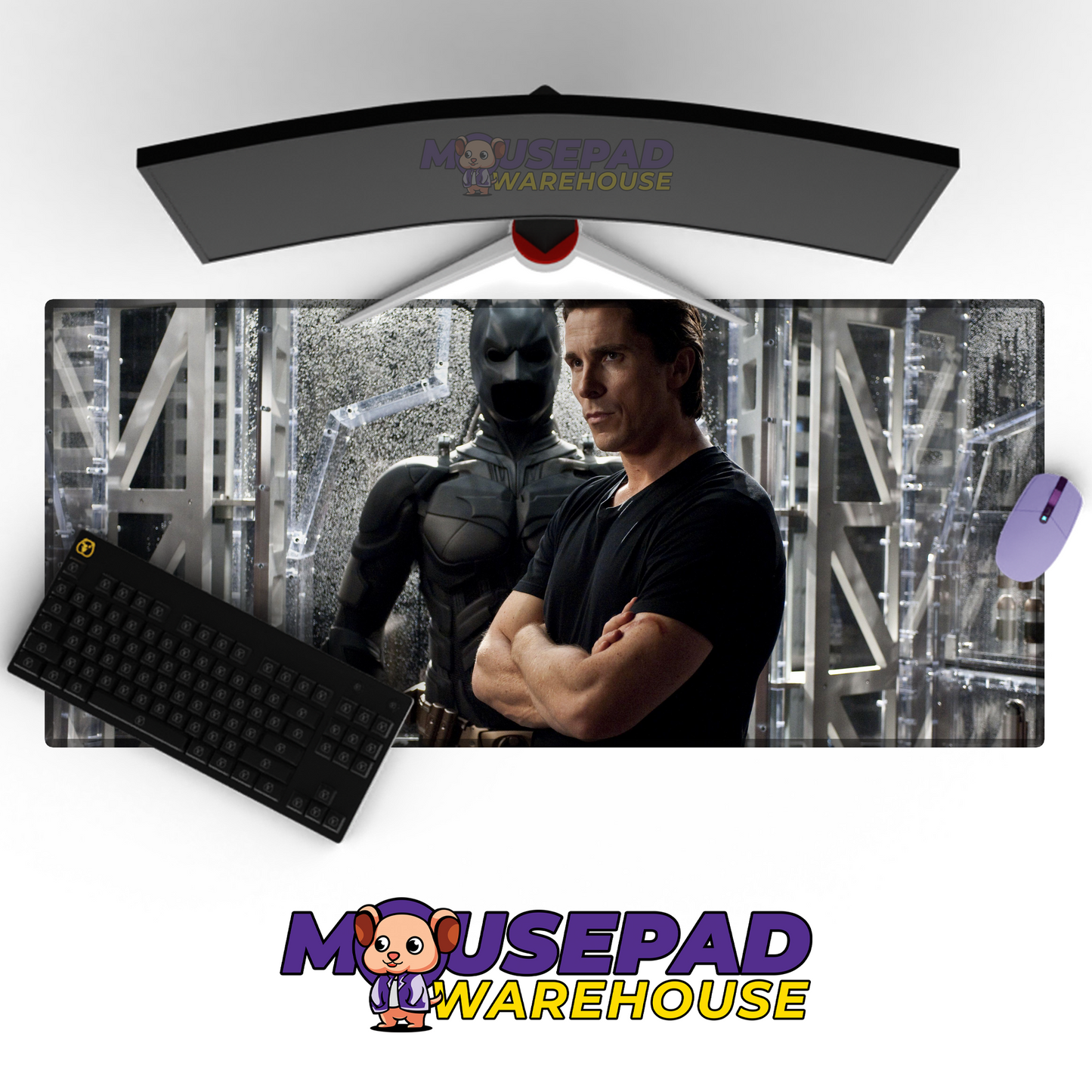 The Dark Knight V31 Mousepad Mockup