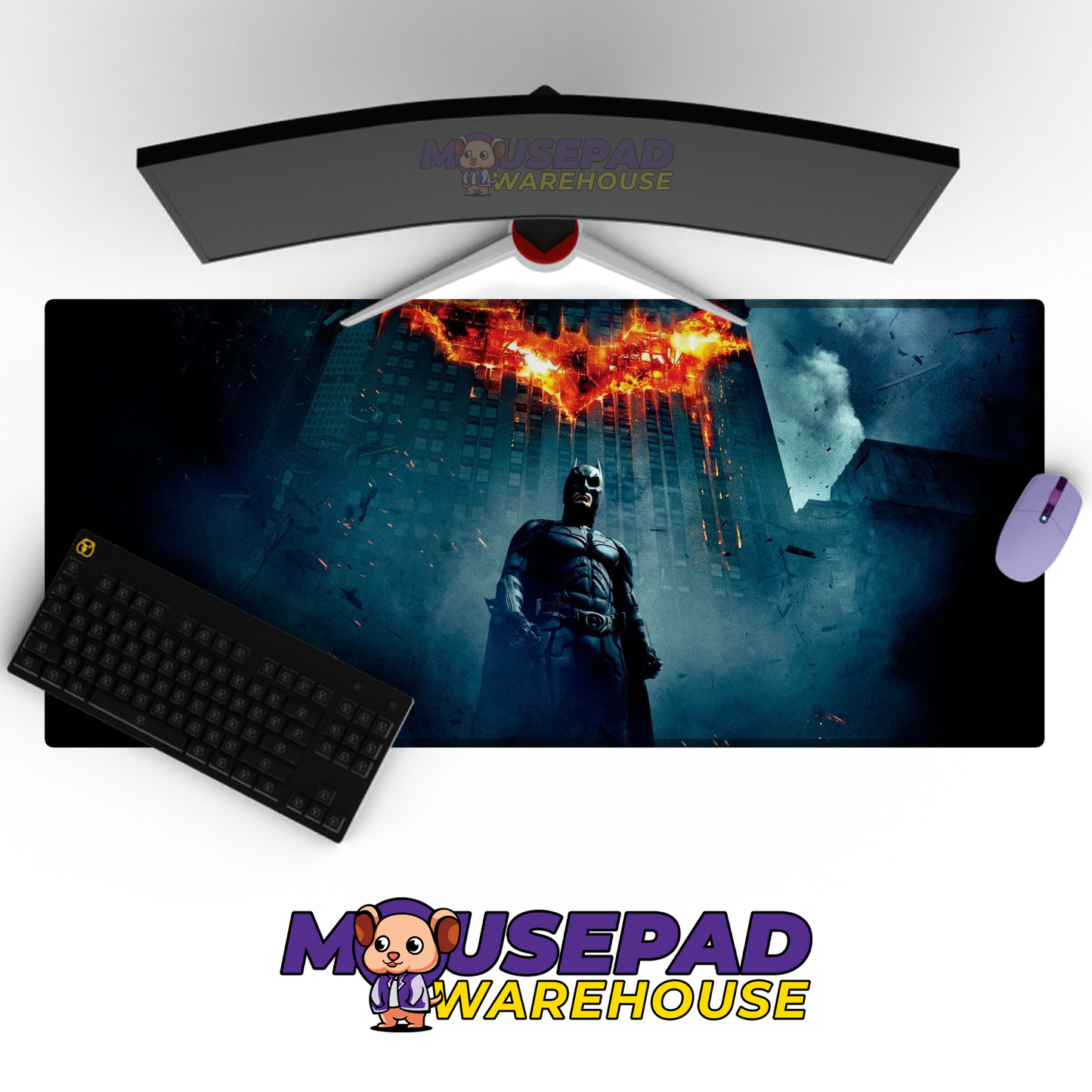 The Dark Knight V33 Mousepad Mockup