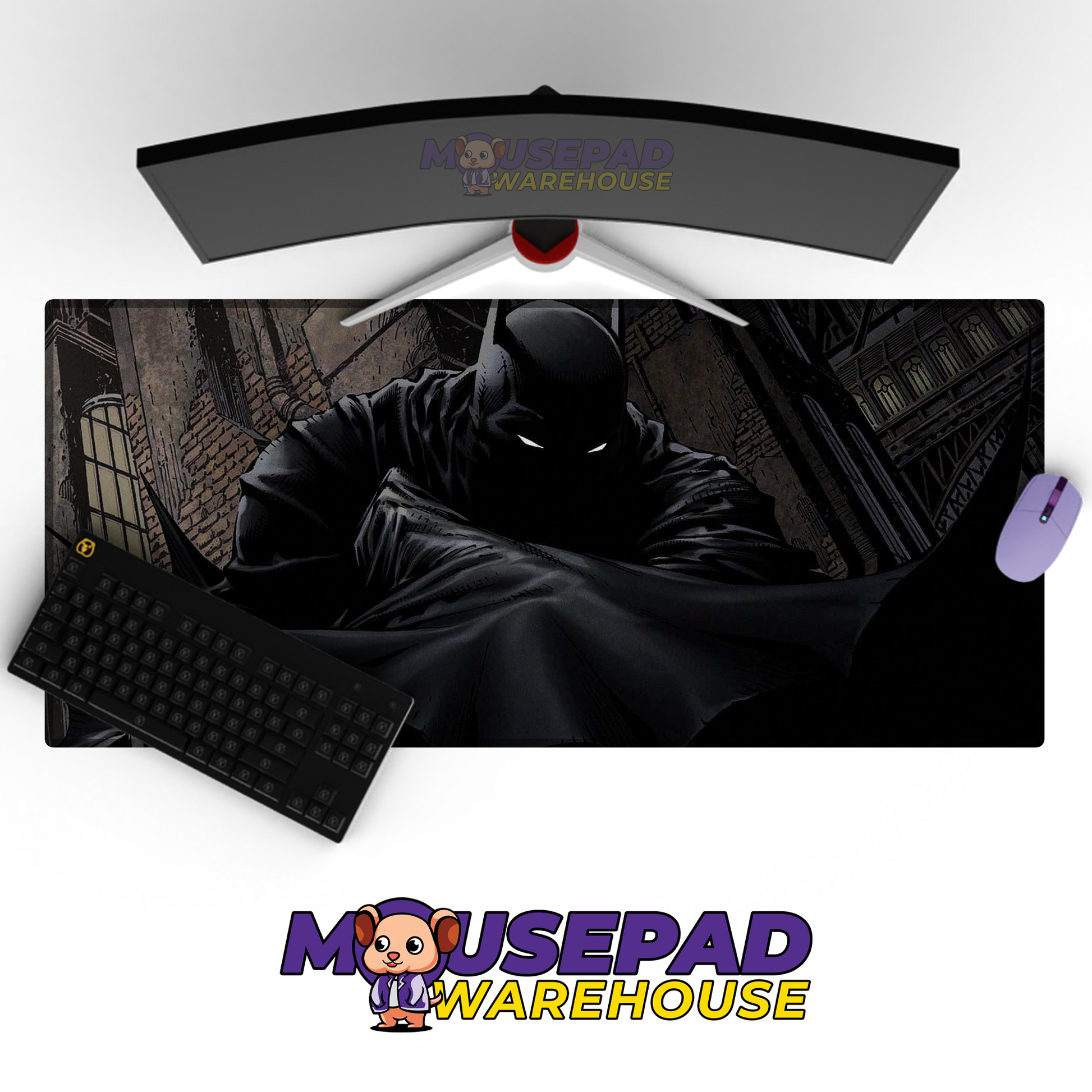 The Dark Knight V36 Mousepad Mockup