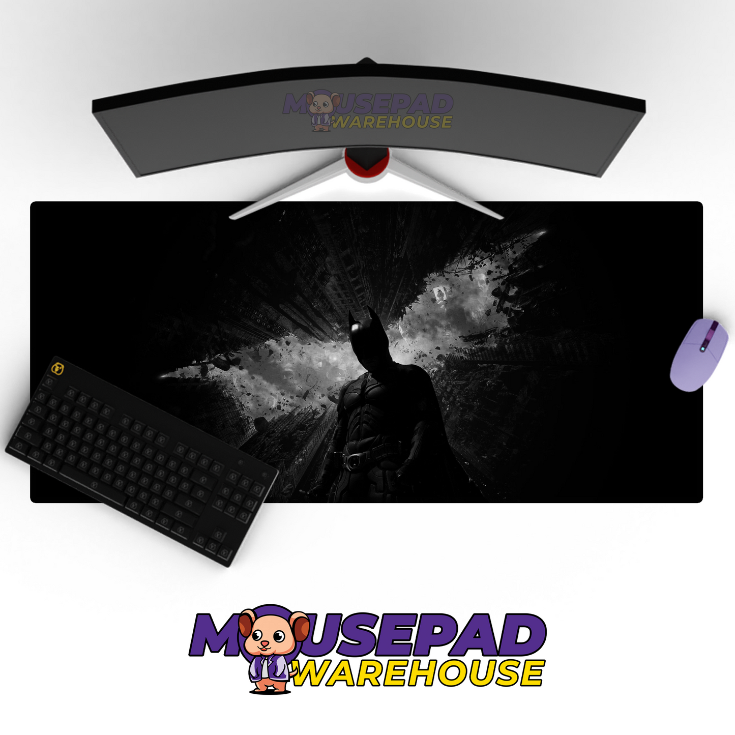 The Dark Knight V38 Mousepad Mockup