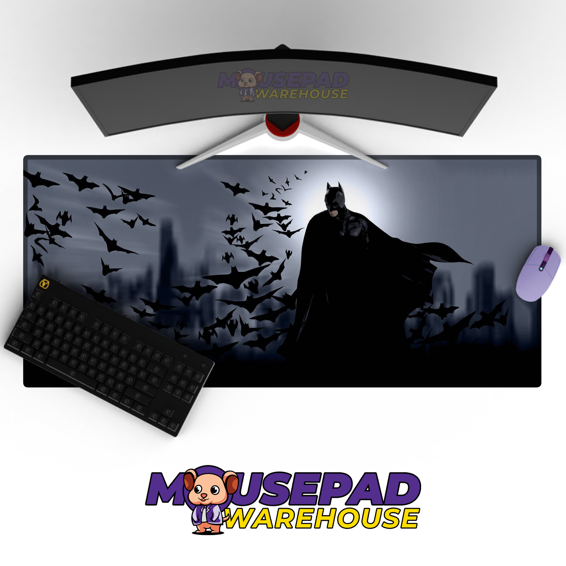 The Dark Knight V41 Mousepad Mockup