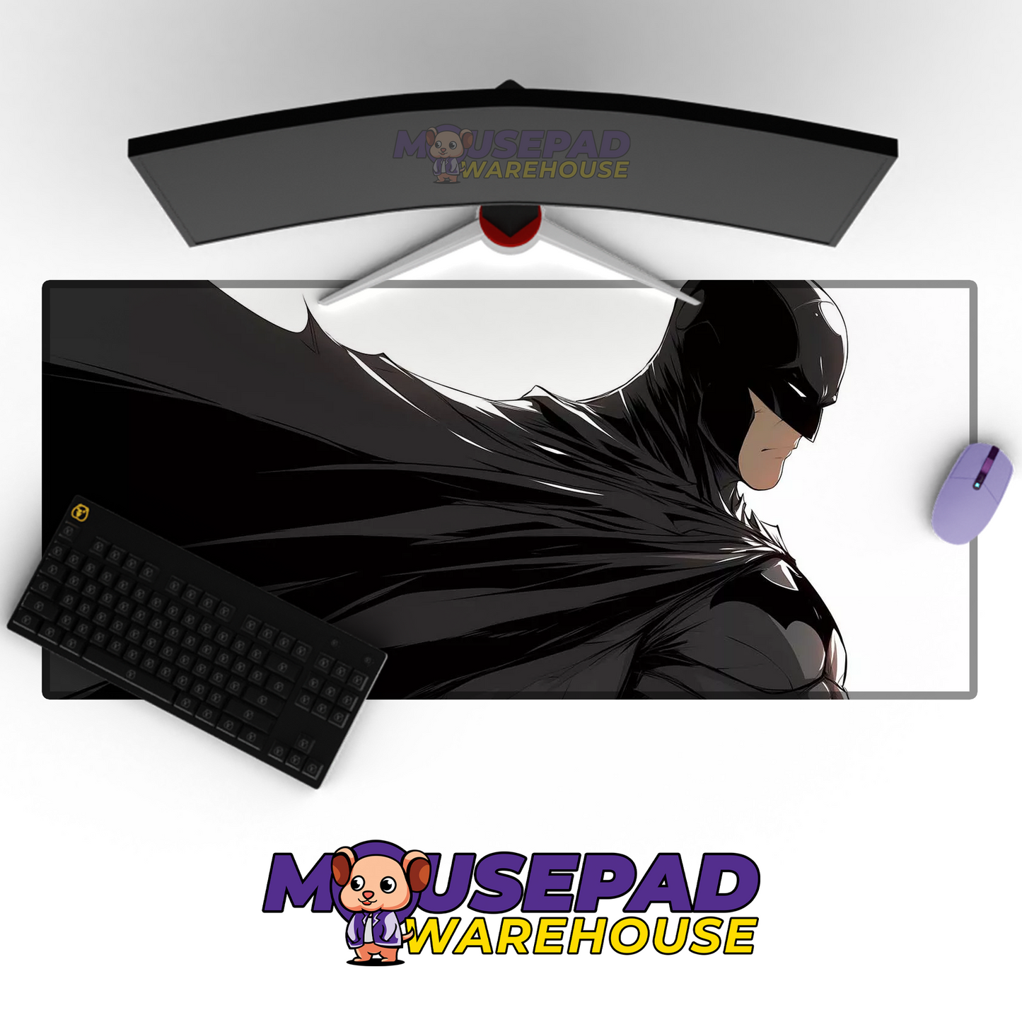 The Dark Knight V6 Mousepad Mockup